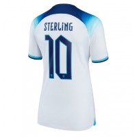 Maglie da calcio Inghilterra Raheem Sterling #10 Prima Maglia Femminile Mondiali 2022 Manica Corta